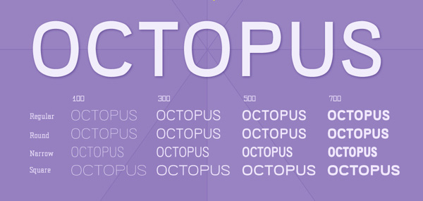 Free Font Of The Day Octopus