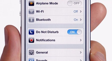 iphone 5 do not disturb